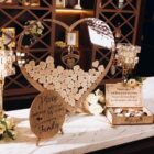 heart guest book
