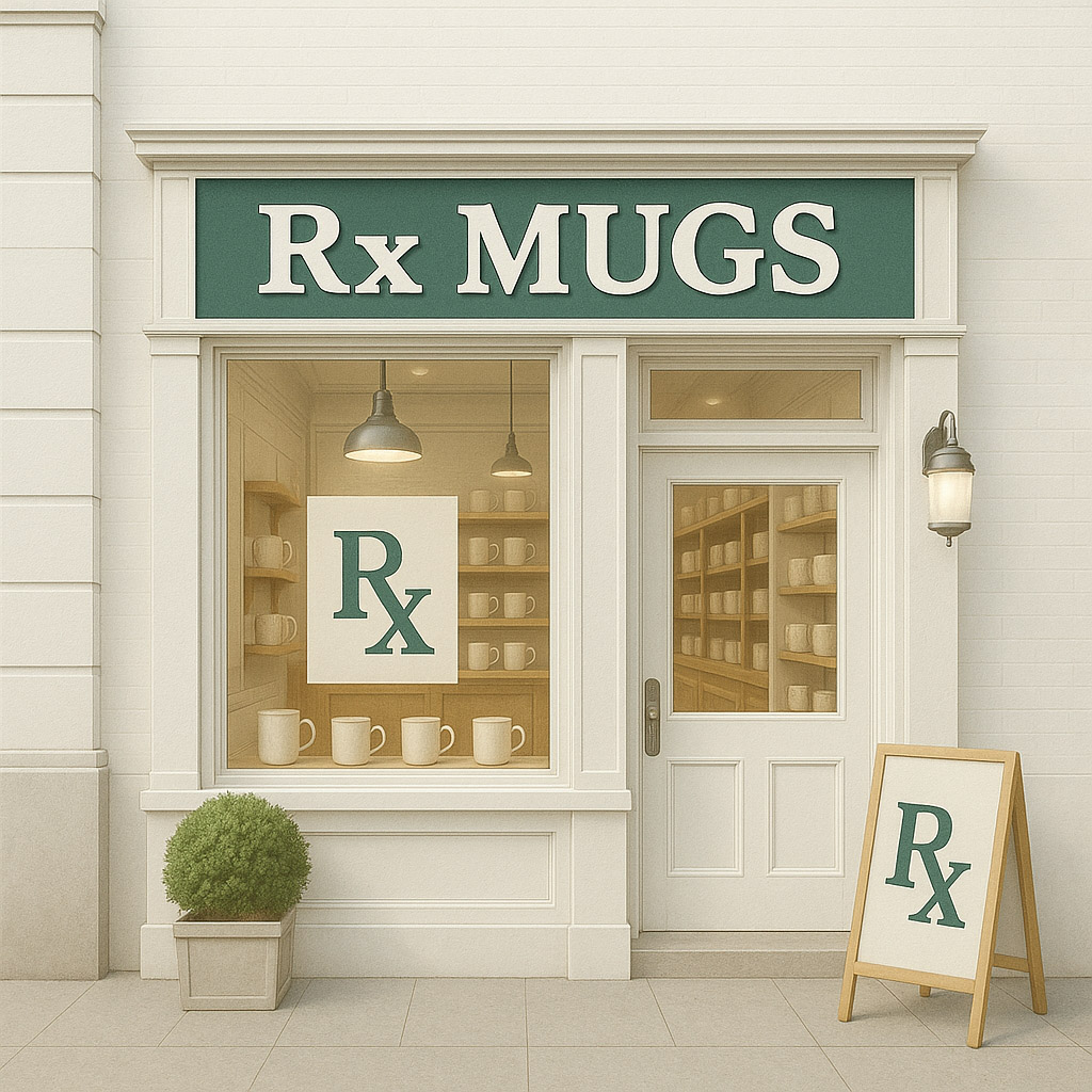 RX Mugs storefront